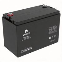 Batterie Vertiv série D régulée par valve 12V 24-150Ah Mode de charge flottante/équilibrée Compatible RS485 Énergie électrique 3000