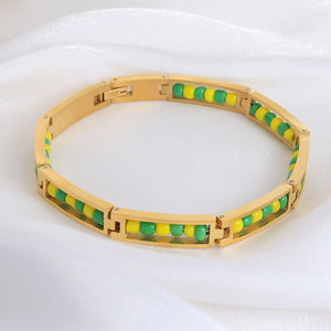 Pulsera <span class=keywords><strong>de</strong></span> Cuentas Sagradas Religiosas Personalizada, Brazalete <span class=keywords><strong>de</strong></span> Cuentas Coloridas, Brazalete Africano Indio <span class=keywords><strong>de</strong></span> Poder <span class=keywords><strong>Santeria</strong></span> - Product Image 6