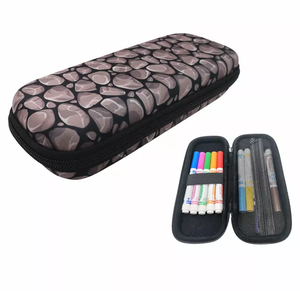 Wholesale Custom <strong>Hard</strong> Shell EVA School Pencil Pouch <strong>Bag</strong> Pencil Case With Zipper - Product Image 1