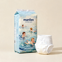Großhandel Neuer Stil Komfortable Wasserdichte Weiche Vlies-Einwegwindeln für Babys mit 3D-Auslaufschutz und Bedrucktem Design