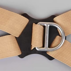 เข็มขัดนิรภัยแบบเต็มตัวพร้อมสายรัดป้องกันการตกพร้อมหัวเข็มขัด - Product Image 6