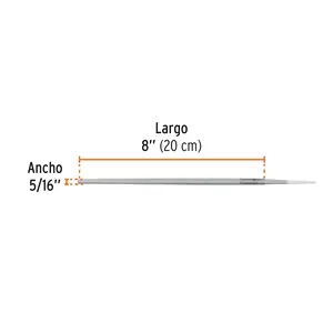 Maestro con 60 unidades Lima redonda Muza 8 ', truper - Product Image 1