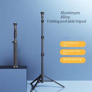 Haute qualité multifonctionnel 1.6m Flexible Selfie bâton en aluminium téléphone trépied support téléphone caméra Portable trépied - Product Image 2