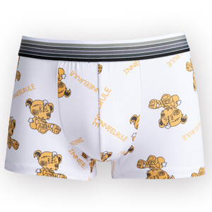 Sous-vêtements avec Logo personnalisé pour hommes, vente en gros, vêtements d'intérieur <span class=keywords><strong>Sexy</strong></span>, culotte pour garçons et hommes, slip Long, Boxer, sous-vêtements pour hommes - Product Image 2