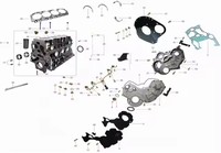 Hot Sale Original New Truck Generators Starters Compressors ISF3.8 ISF2.8 FOTON Model Air Compressors Engine Assembly