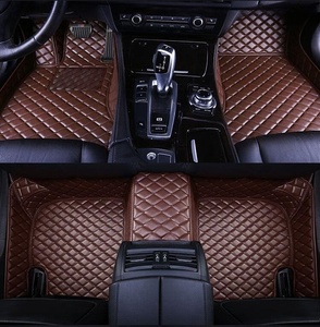 Tapis de sol de voiture de haute qualité, tapis de voiture universels en cuir à double couche, uniquement pour l'avant, pour <span class=keywords><strong>Audi</strong></span> - Product Image 5
