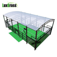 LUX PADEL Chine Fabricant et fournisseur d'usine Meilleur court de tennis de padel avec toit Court de tennis sur le toit