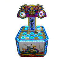 Machine de jeu vidéo Whack a Mole Redemption Hammer pour centres d'amusement, modèle en métal OM-KM01