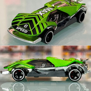 รถสปอร์ตวินเทจแบบเลื่อนได้ของเล่นรถแข่งโบราณ1:64โมเดลรถแข่งโลหะ - Product Image 6