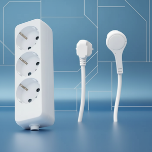 Multiprise de conversion en cuivre à 3 prises, connecteur de charge de voyage pour prise allemande, accessoire électrique durable <span class=keywords><strong>16A</strong></span> - Product Image 3