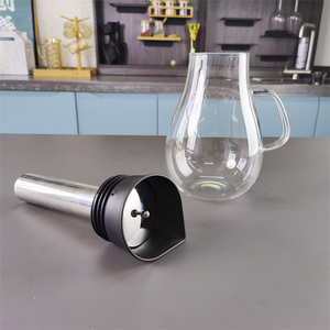 Airtight Cold Brew <strong>Iced</strong> Coffee Maker Tea <strong>Infuser</strong> <strong>with</strong> Spout 34oz Brewing Glass <strong>Carafe</strong> <strong>with</strong> Removable Stainless Steel Filter - Product Image 2