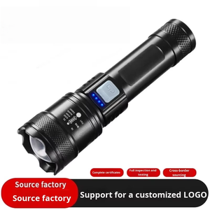 Super Bright <strong>Rechargeable</strong> AA USB Zoom LED <strong>Spotlight</strong> with 1000+ Lumens IP65 Waterproof 400-500m Beam Distance for Outdoor Use - Product Image 2