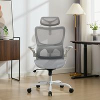 Fauteuil de Bureau Ergonomique sur Mesure à Prix d'Usine, Dossier Haut en Maille, Pivotant et Réglable avec Support Lombaire
