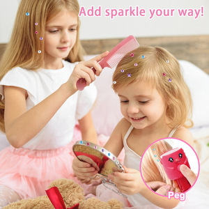 Nouveau Kit Créatif DIY 2026 pour la Création Artistique avec Strass, en Plastique, pour Filles : Accessoires <span class=keywords><strong>Cheveux</strong></span>, Art Sec, Nettoyant de Tuyaux et Chenille, Jouets Pastebin - Product Image 6