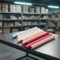 Papier d'emballage en rouleau pour bouquets de fleurs et fruits, motif floral aquarelle, luxueux, résistant à la graisse, vente en gros