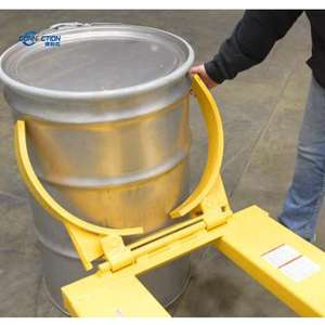फोकलिफ्ट ड्रम लिफ्टर/55 गैलन ड्रम क्लैंप फोलिट ड्रम हाइड्रोलिक हड़पन - Product Image 3