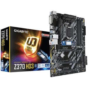 GIGABYTE-HD3-OP Z370 con memoria Intel Optane de 32GB, Chipset LGA 1151, placas base para juegos