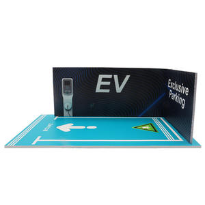 Nuevo 1/24 1/32 escala Diecast estacionamiento espacios lote escena PVC versión estacionamiento garaje modelo - Product Image 2