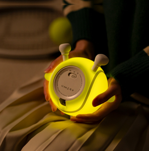 Cute Modern <b>USB</b> Rechargeable LED Tennis Silicone Night Light Pat <b>Control</b> Lamp for Kids Baby Bedroom home decoration - Product Image 6