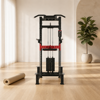 Barres parallèles assistées en acier, barre horizontale, machine à dips, équipement de musculation des jambes universel et commercial, équipement de sécurité pour salle de sport