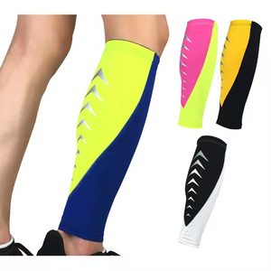 HWC-0215 # penjepit lutut kain profesional pendukung betis lengan lutut penjepit betis untuk pelindung tulang kering - Product Image 1