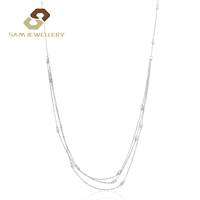 Nouveauté : Bracelet chaîne superposé en or 14K, bracelet en argent 925 avec diamants de laboratoire, bijou délicat multi-couches réglable
