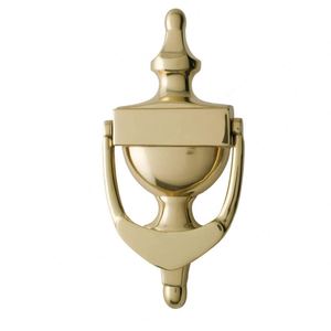 WEKIS - Timbre de Puerta de Latón Pulido Dorado Antiguo, Estilo Vintage Tradicional, para Puerta de Madera - Product Image 2