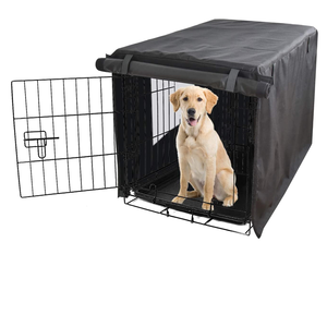 Housse de caisse imperméable et Durable pour chien, tissu Oxford robuste, double poche de porte et fenêtre en maille, couverture de caisse pour chien - Product Image 2