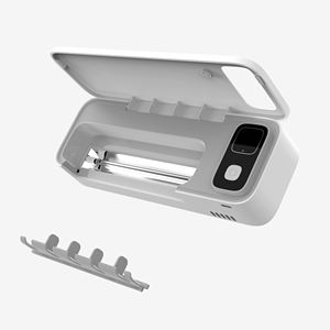 2025 Oplaadbare Uvc Tandenborstel Sterilisator Houder Uv-C Led Licht 99.9% Sterilisatie Tarief Voor Tandenborstel En Scheermes - Product Image 2