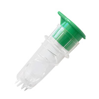 Handmatige plastic citroenpers Citrus Tap Fruitpers Draagbare citroenpers Kraan Sapcentrifuge Schroefdop Hoge kwaliteit