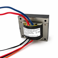 Transformateur d'isolement EI66 EI76 EI à enroulement en cuivre 150VA, abaisseur de tension 100V à 15V pour machine de porte