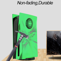 Coque de remplacement avec éclairage d'ambiance RGB pour la console de jeu PS5