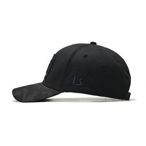 Nhà Sản Xuất Tùy Chỉnh Ngụy Trang Màu Đen Mũ Bóng Chày, Tùy Chỉnh Kỹ Thuật Số 3D Thêu Logo, Đồng Khóa Điều Chỉnh Khóa - Product Image 4