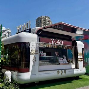 Camión personalizado 2025, remolque móvil totalmente equipado, camiones de comida rápida, cocina completa con DOT - Product Image 1