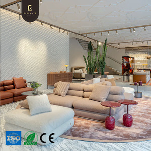 Hiện đại đa năng <span class=keywords><strong>sofa</strong></span> cắt biệt thự cao cấp hiện đại Ba chỗ ngồi nối ghế ánh sáng sang trọng vải Modular <span class=keywords><strong>sofa</strong></span> Set - Product Image 3