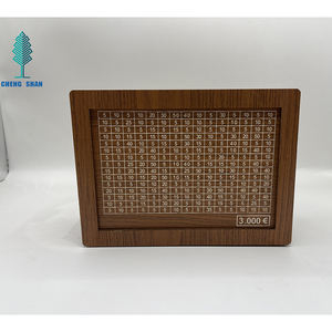 Salvadanaio a forma di salvadanaio a forma di <span class=keywords><strong>casa</strong></span> personalizzato rimovibile in legno salvadanaio salvadanaio salvadanaio salvadanaio per la prima moneta - Product Image 5