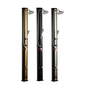 Vente flash : la nouvelle conception de douche solaire de <span class=keywords><strong>piscine</strong></span> couleur or 35L avec douchette, douche de plage, douche extérieure - Product Image 5