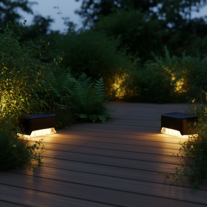 Lampes solaires de terrasse de jardin Db Solar 32 pièces, LED blanc chaud, montage mural, IP65, garantie 3 ans - Product Image 2