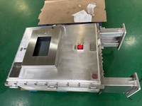Boîtier de commande antidéflagrant OEM à prix d'usine, en acier inoxydable SS316L, écran tactile IP66 Exdb IIB T4 Gb pour l'industrie pétrolière et gazière