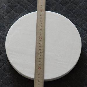 Filtri personalizzati al quarzo di silice fusa ad alta purezza sinter dischi frittati al quarzo con G1 G2 G3 G4 G5 - Product Image 1