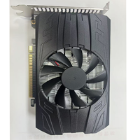 Nouvelle carte graphique GMOG GTX1050TI 8 Go DDR5 256 bits avec ventilateur, sortie DVI/DP, PCI Express 3.0 X16, DirectX 12, 1366 cœurs CUDA, 8000 MHz pour ordinateur de bureau