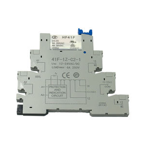 Лидер продаж, водонепроницаемый невыключаемый высоковольтный ультратонкий Автомобильный Электронный релейный модуль с 12-24 В AC/DC винтовой релейной базой - Product Image 2