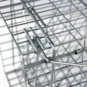 Cages de capture et de libération d'animaux sauvages vivants pliables en métal de différentes tailles sans cruauté - Product Image 6