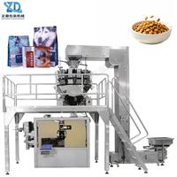 Machine d'emballage intelligente pour granulés en sachets préformés, pour aliments secs pour animaux (chiens, chats), entièrement automatique, haute vitesse, avec pesage personnalisable
