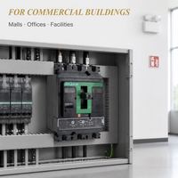 Disjoncteur à boîtier moulé NSX 400A électronique réglable avec protection contre les surintensités pour l'automatisation industrielle, MCCB compact
