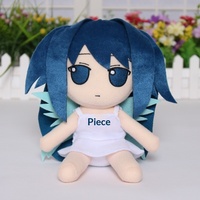 Boneka Sayas Song Saya Custom, Figurine Fumo, Mainan Plush, Merchandise Anime, Model Cosplay 2D, Plush Pendek