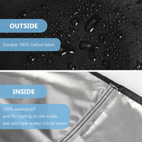 Housse de protection durable facile à utiliser pour table de patio Housse anti-poussière pour table de patio