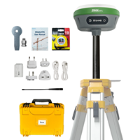 Sistem Survei RTK Penerima GNSS SMA26 Pro, Terhubung dengan UAV/Drones, Dapat Diatur Sebagai Stasiun Basis Jaringan CORS, 32GB, 10000mAh