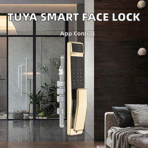 Fully Automatic Smart Door <strong>Lock</strong> 3D Face Fingerprint Recognition <strong>Camera</strong> Wi-Fi Tuya App Cloud Access for Stainless Steel Doors - Product Image 6
