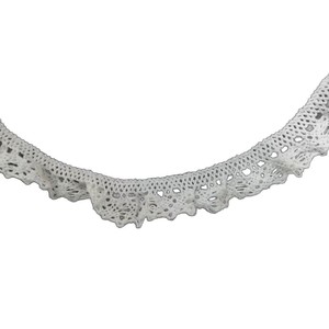 ERKOUMI Premium 1,5 CM <span class=keywords><strong>Dentelle</strong></span> élastique en coton blanchi, ruban de <span class=keywords><strong>dentelle</strong></span>, tissu de <span class=keywords><strong>dentelle</strong></span> pour la confection de cols de vêtements et les projets DIY - Product Image 5
